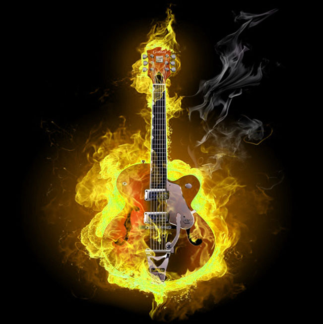 Orange Guitar